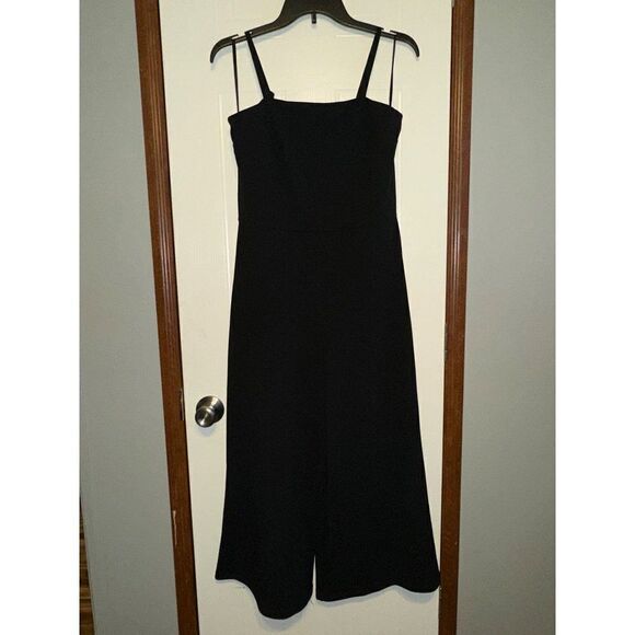 NWT Kiki Larue Black Ford Jumpsuit  Size Large - Picture 1 of 12